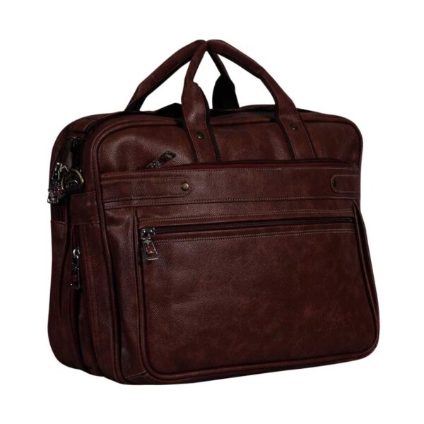 VMW Premium Office Bag - Brown